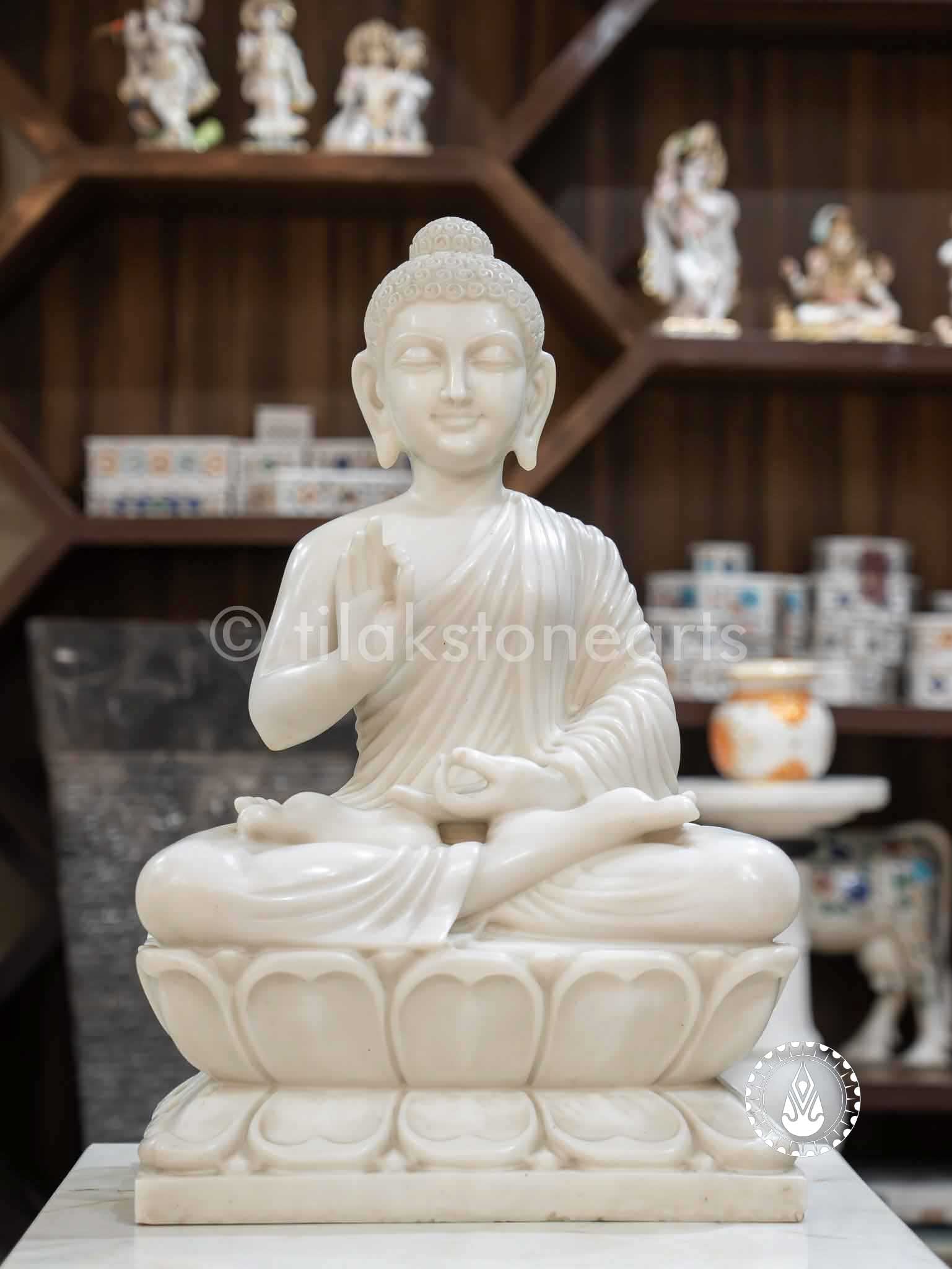 Buddha Ji 24" | Cultured Marble