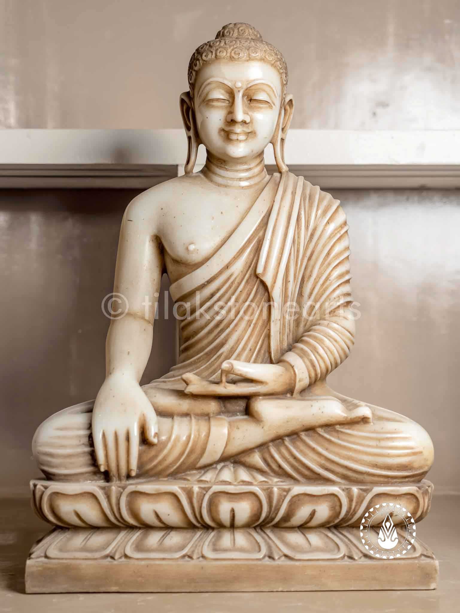 Buddha Ji 24" | Antique Marble