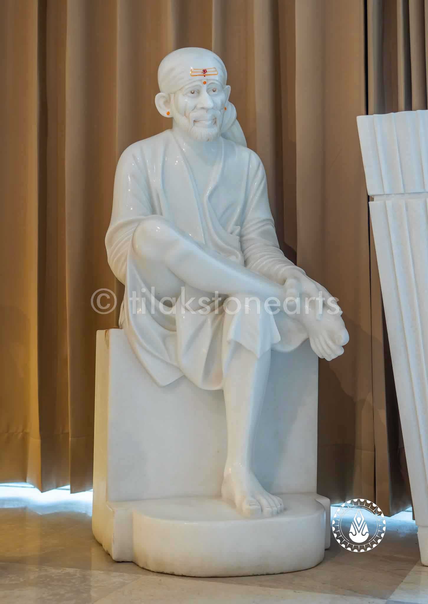 Sai Baba 42" | Swiss White (Imported)