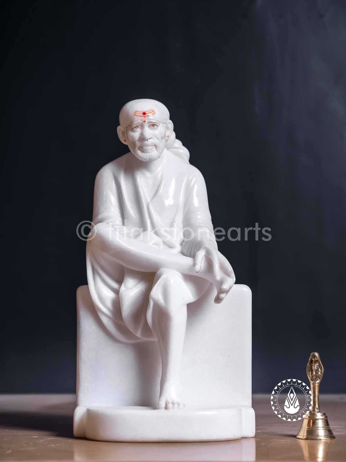 Sai Baba 15" | Swiss White (Imported)