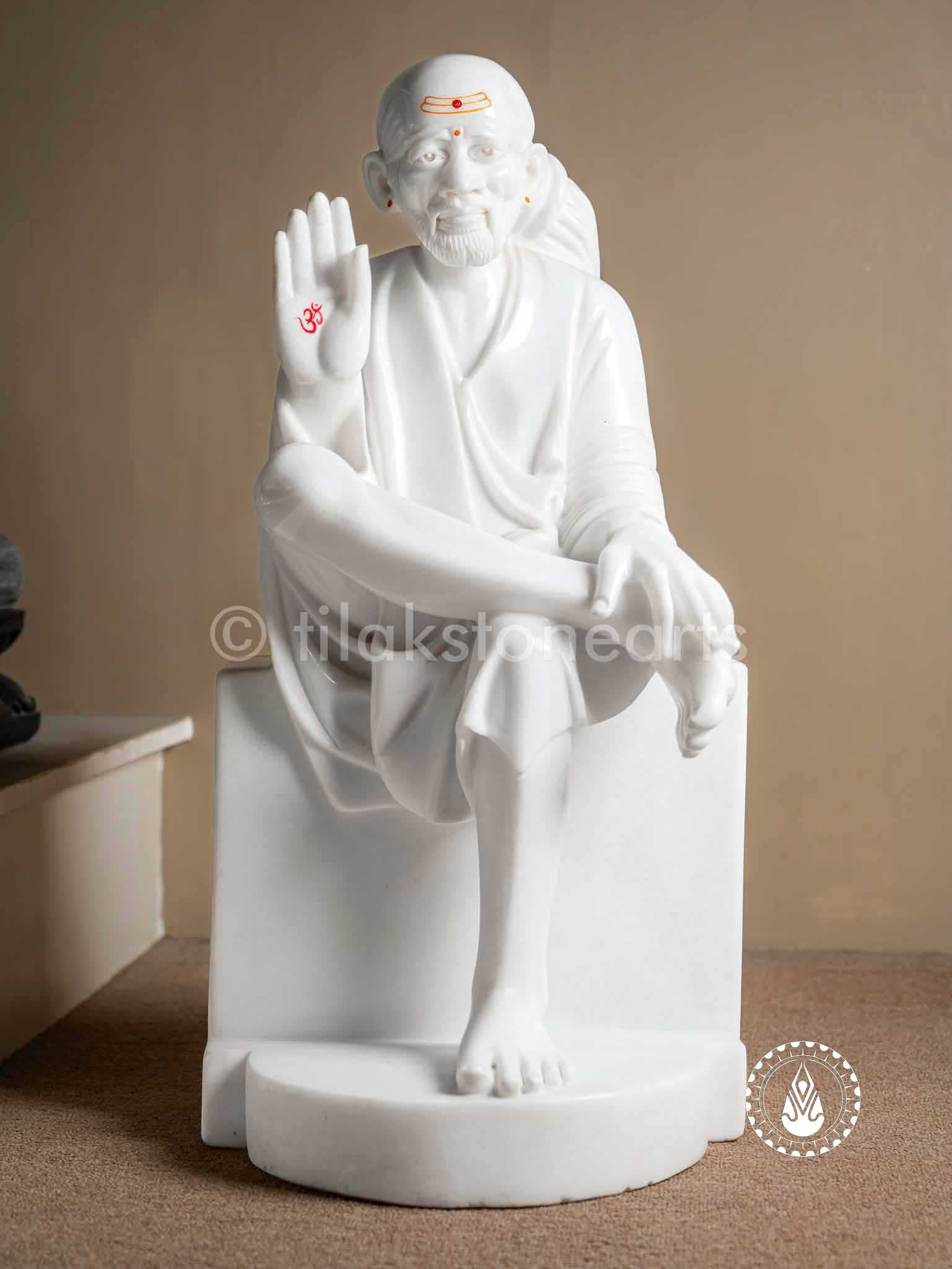 Sai Baba 29" | Swiss White (Imported)